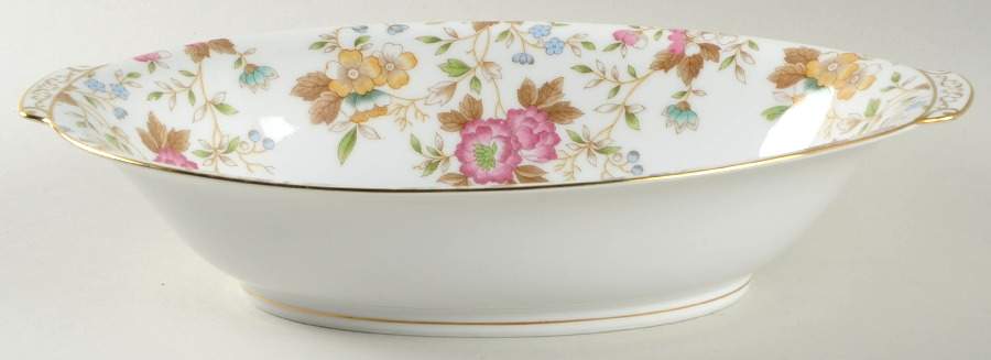 CAIETY-GAIETY 10" Oval Vegetable Bowl by Cherry China (Japan)-1