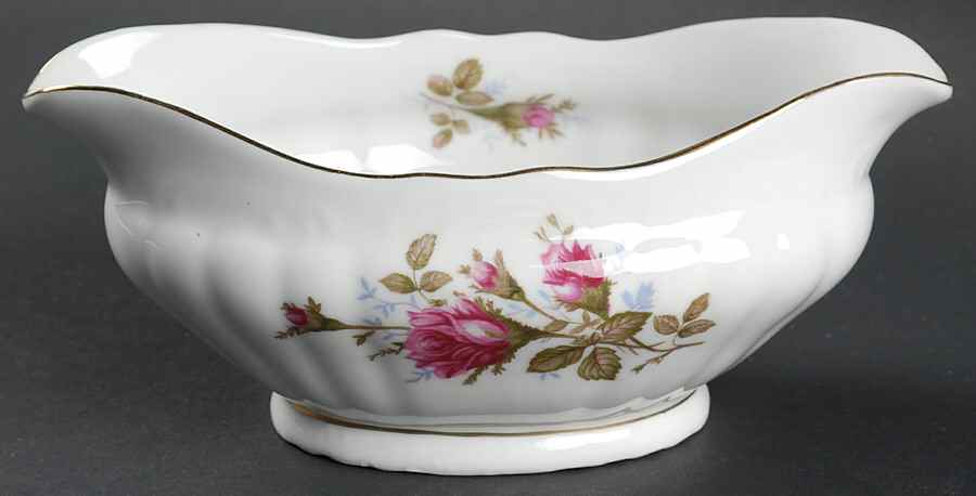Moss Rose Gravy Boat by Cherry China (Japan)-1