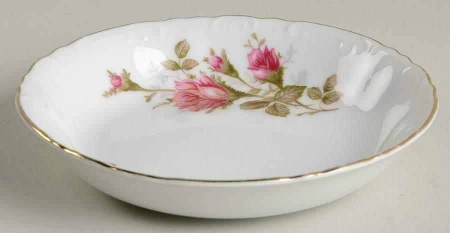 Moss Rose Fruit/Dessert (Sauce) Bowl by Cherry China (Japan)-1