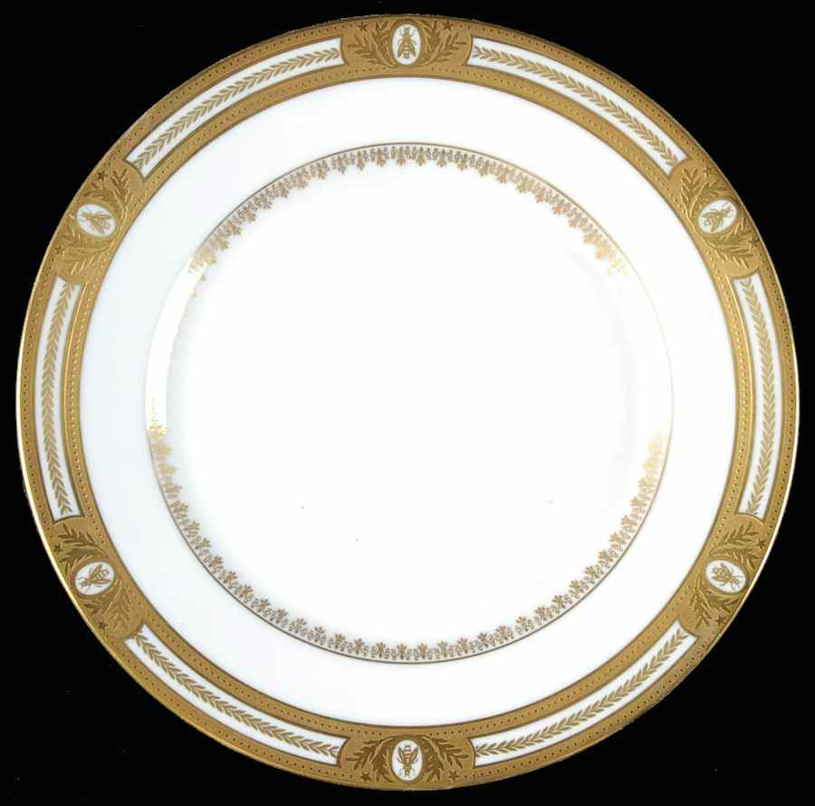 Abeilles Or Salad Plate by Charles Field Haviland-1