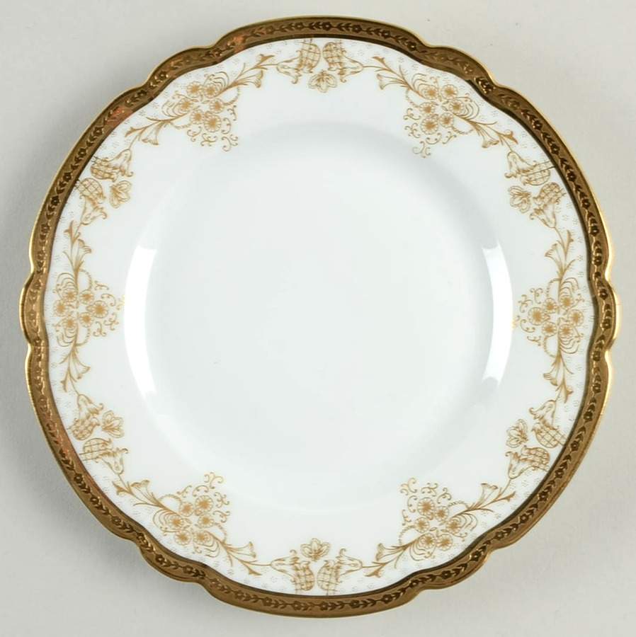Abondance Bread & Butter Plate by Charles Field Haviland-1
