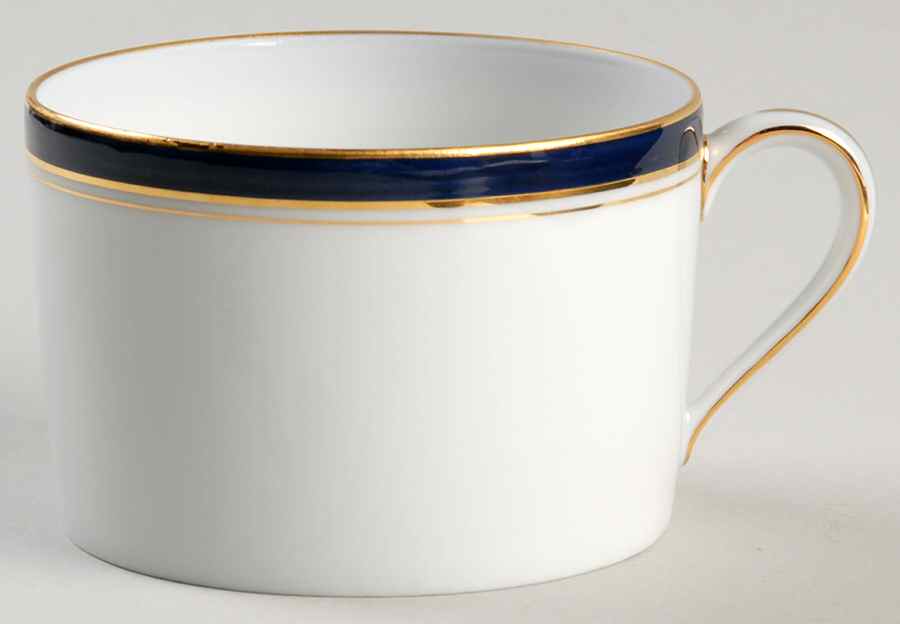 Ambassade Blue Flat Cup by Charles Field Haviland-1