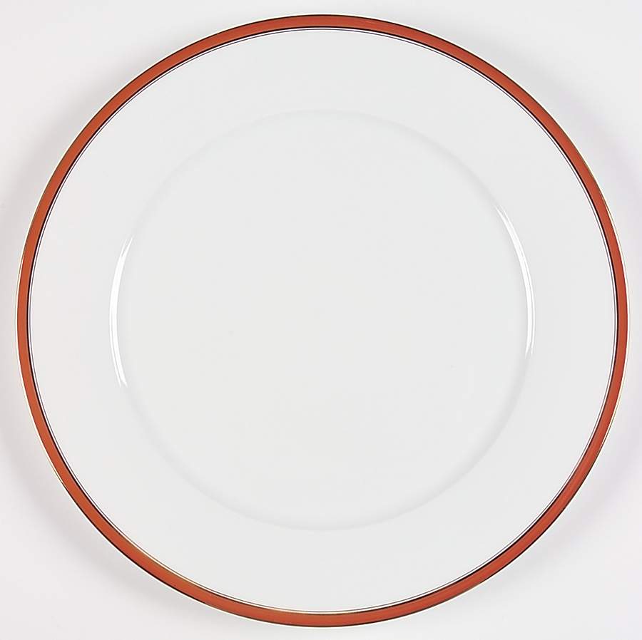 Ambassade Terra Cotta Service Plate (Charger) by Charles Field Haviland-1