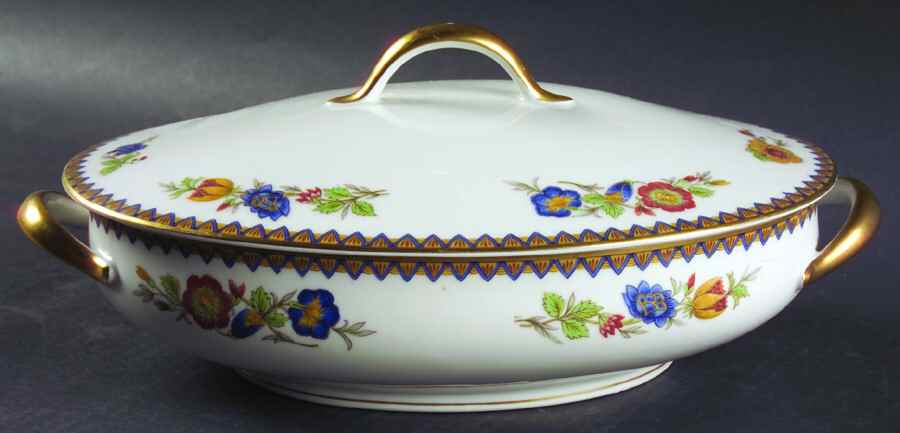 Amiens Oval Covered Vegetable by Charles Field Haviland-1