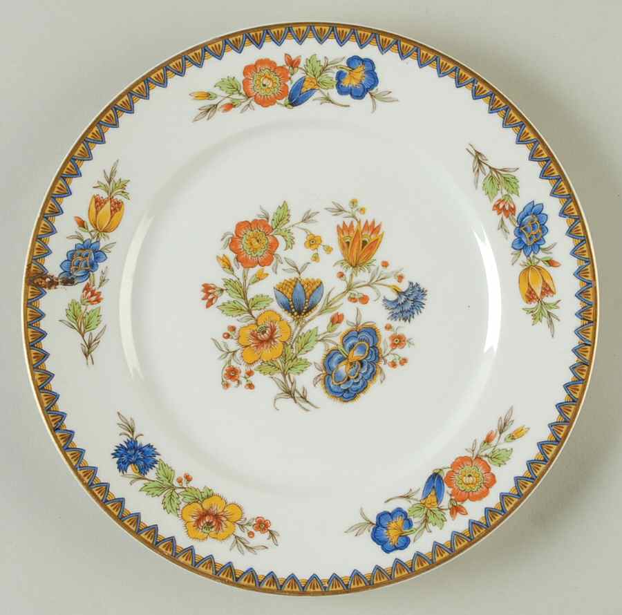 Amiens Luncheon Plate by Charles Field Haviland-1