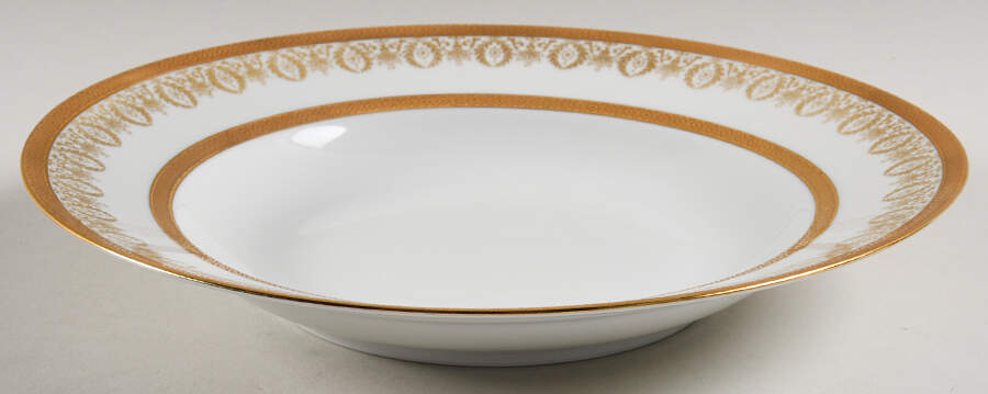 Arizona (White Rim) Large Rim Soup Bowl by Charles Field Haviland-1