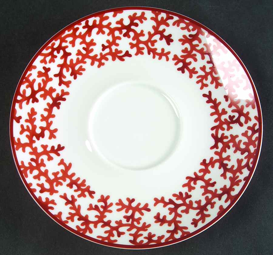 Atoll Coral Saucer by Charles Field Haviland-1
