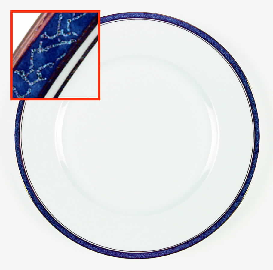 Azurite Dinner Plate by Charles Field Haviland-1