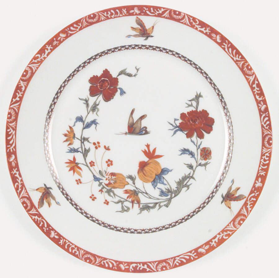 Bangkok (Chine) Dinner Plate by Charles Field Haviland-1