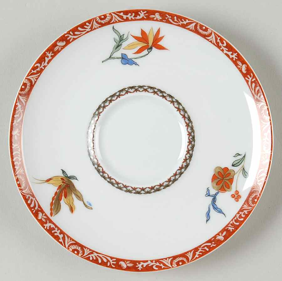 Bangkok (Chine) Saucer by Charles Field Haviland-1