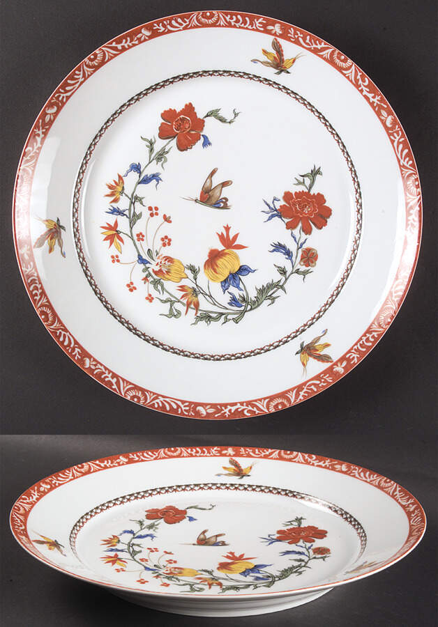 Bangkok (Lafayette) 12" Chop Plate (Round Platter) by Charles Field Haviland-1