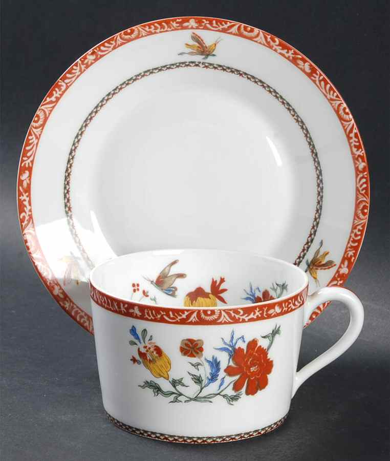Bangkok (Lafayette) Oversized Cup & Saucer Set by Charles Field Haviland-1