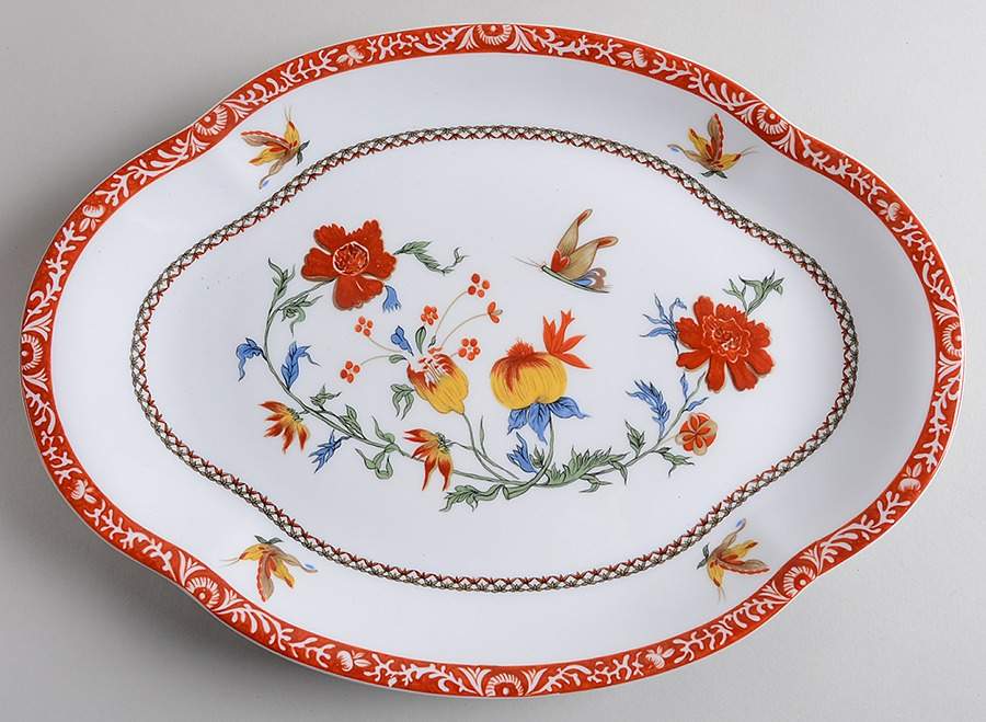 Bangkok (Lafayette) 14" Oval Serving Platter by Charles Field Haviland-1