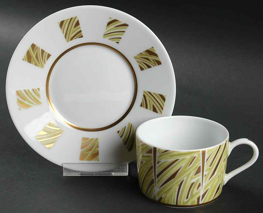 Camargue Flat Cup & Saucer Set by Charles Field Haviland-1