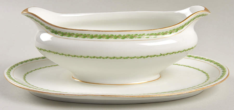 Castiglione Gravy Boat with Attached Underplate by Charles Field Haviland-1