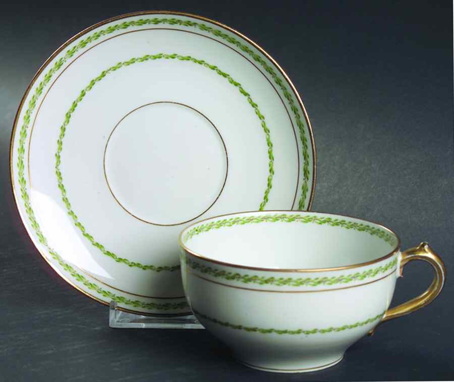 Castiglione Oversized Cup & Saucer Set by Charles Field Haviland-1