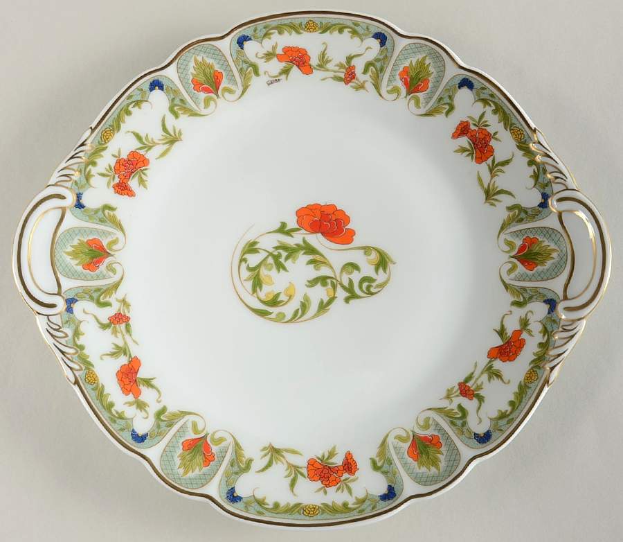 Chantoung Handled Cake Plate by Charles Field Haviland-1