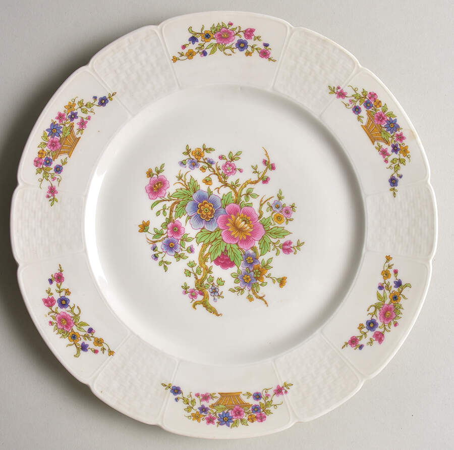 CHF1 Dinner Plate by Charles Field Haviland-1