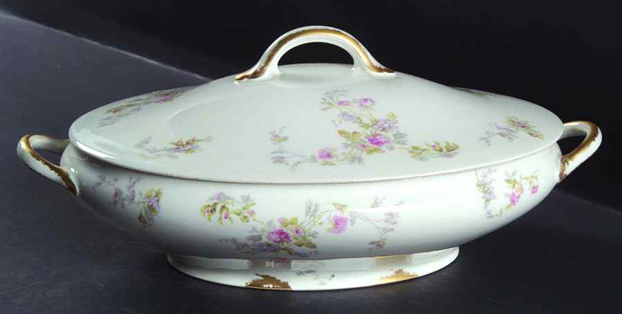 CHF101 Oval Covered Vegetable by Charles Field Haviland-1