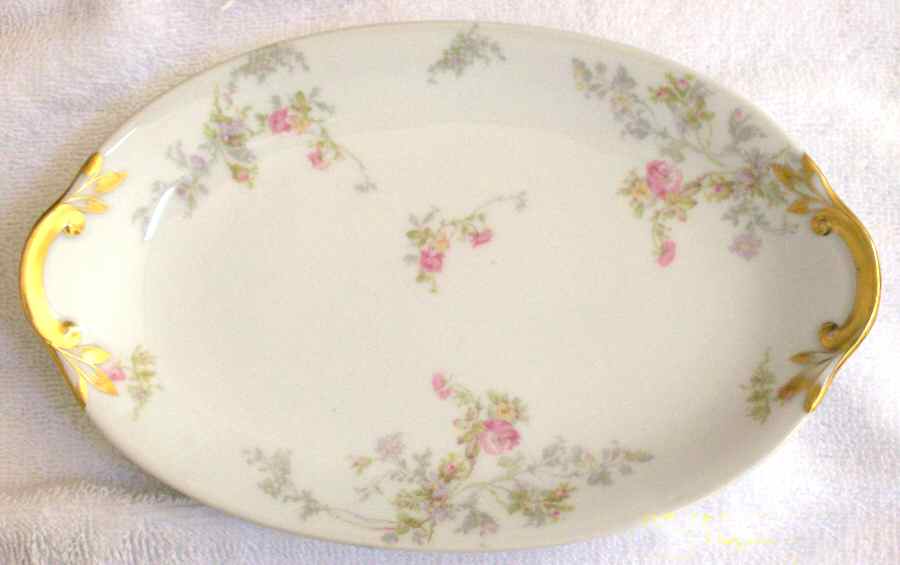 CHF101 14" Oval Serving Platter by Charles Field Haviland-1