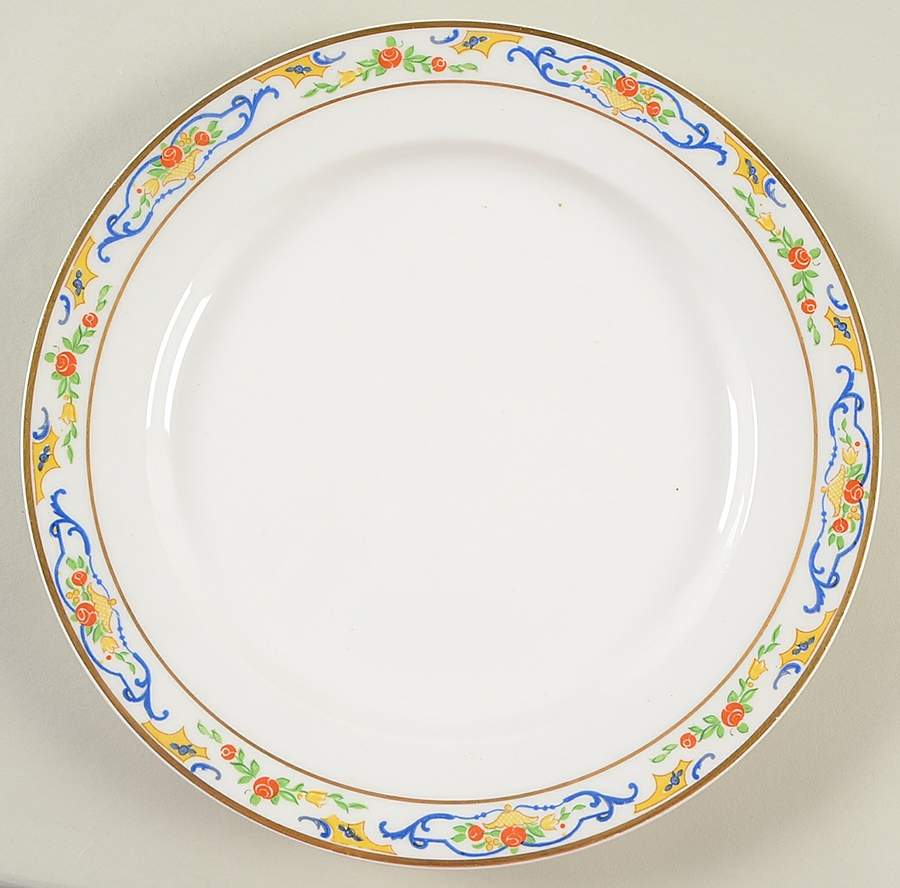 CHF102 Luncheon Plate by Charles Field Haviland-1