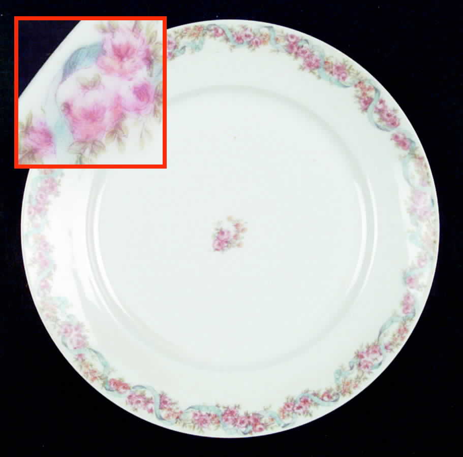 CHF108 Dinner Plate by Charles Field Haviland-1