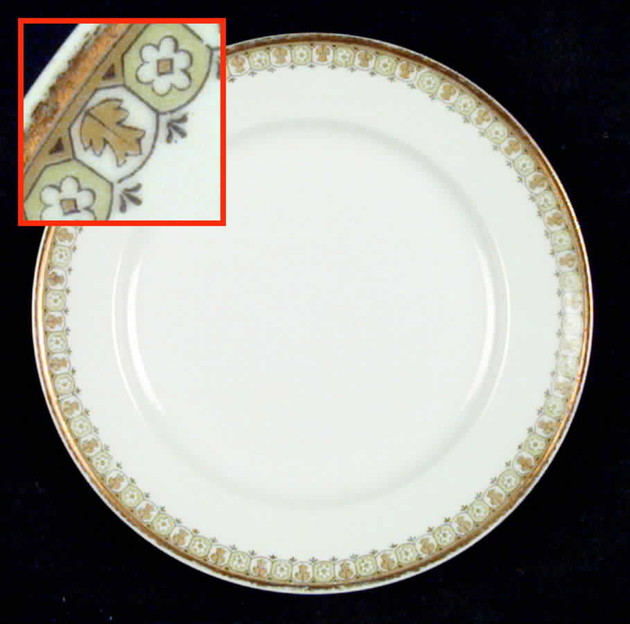 CHF109 Bread & Butter Plate by Charles Field Haviland-1