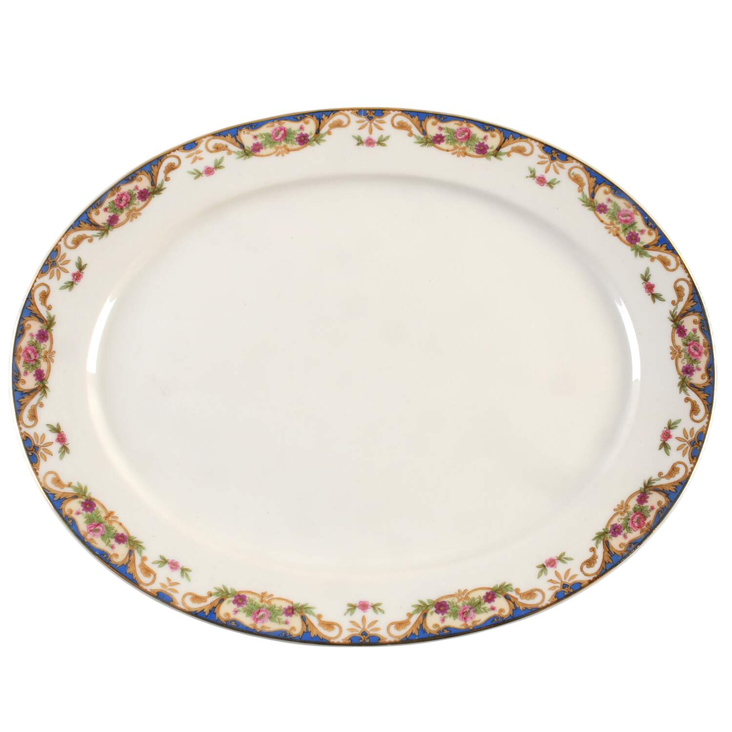 CHF110 13" Oval Serving Platter by Charles Field Haviland-1