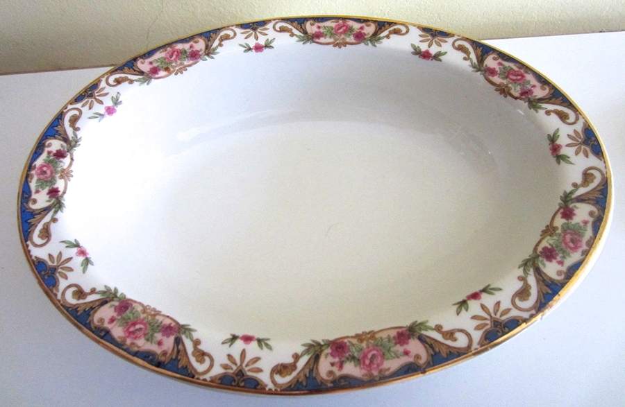 CHF110 9" Oval Vegetable Bowl by Charles Field Haviland-1