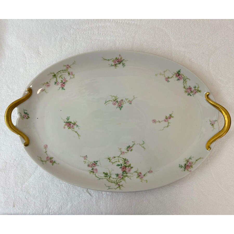 CHF122 17" Oval Serving Platter by Charles Field Haviland-1