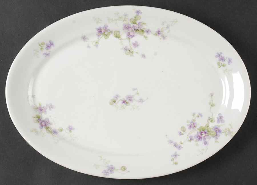 CHF130 11" Oval Serving Platter by Charles Field Haviland-1
