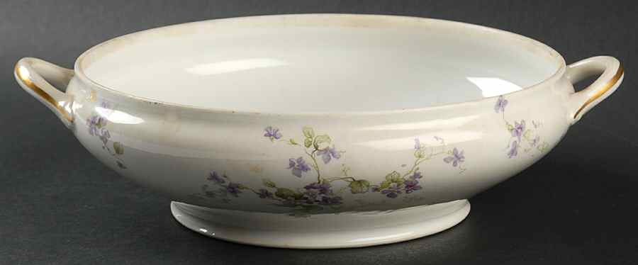 CHF130 Round Vegetable No Lid by Charles Field Haviland-1
