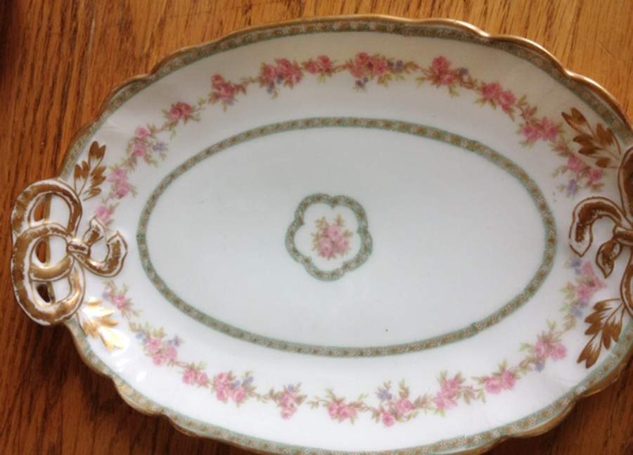 Schleiger 400 14" Oval Serving Platter by Charles Field Haviland-1
