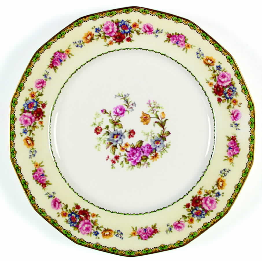 CHF18 Dinner Plate by Charles Field Haviland-1