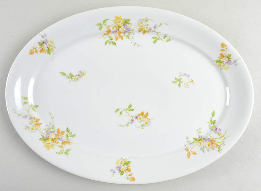 CHF19 15" Oval Serving Platter by Charles Field Haviland-1