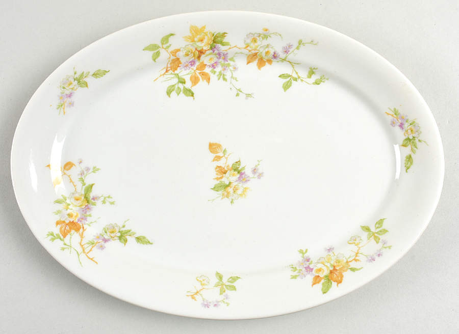 CHF19 11" Oval Serving Platter by Charles Field Haviland-1