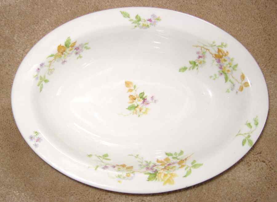 CHF19 9" Round Vegetable Bowl by Charles Field Haviland-1