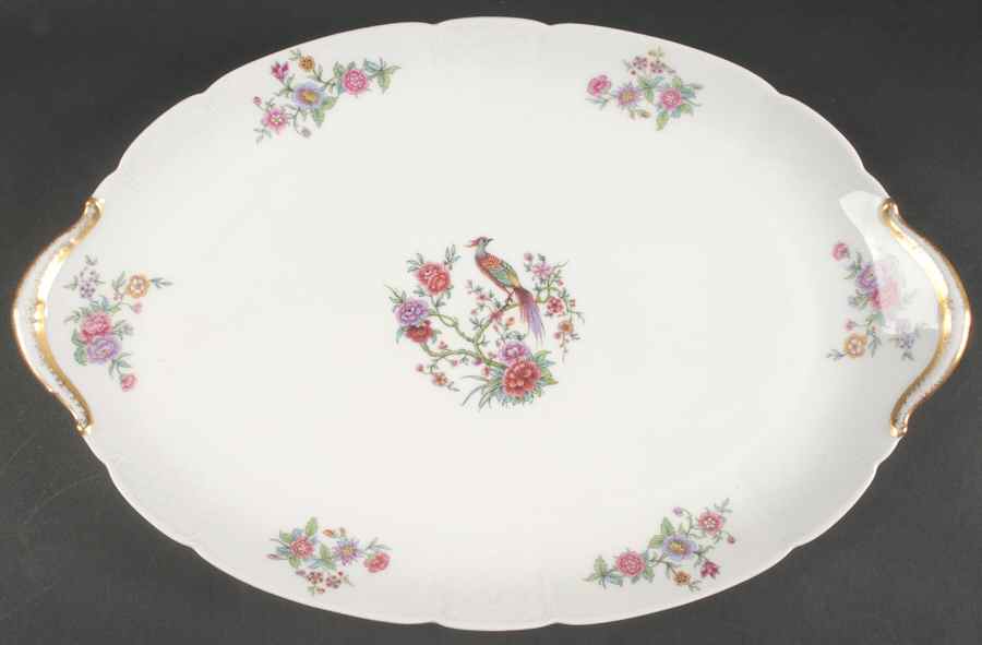 CHF2 17" Oval Serving Platter by Charles Field Haviland-1