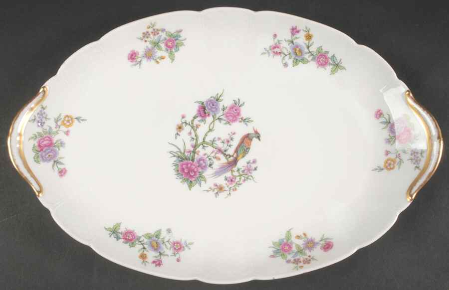 CHF2 14" Oval Serving Platter by Charles Field Haviland-1