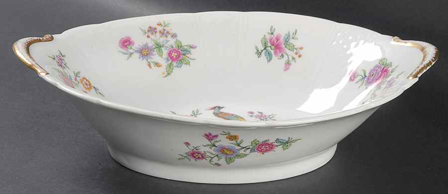 CHF2 10" Oval Vegetable Bowl by Charles Field Haviland-1