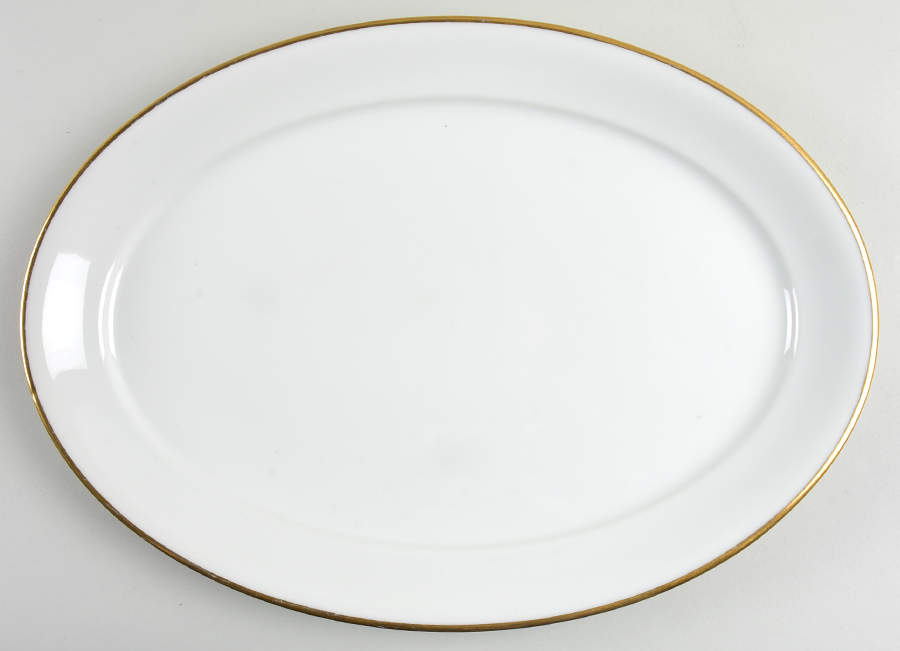 CHF213 15" Oval Serving Platter by Charles Field Haviland-1