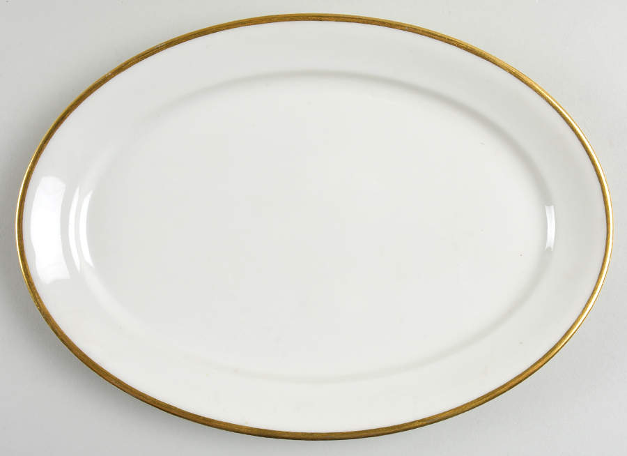 CHF213 11" Oval Serving Platter by Charles Field Haviland-1