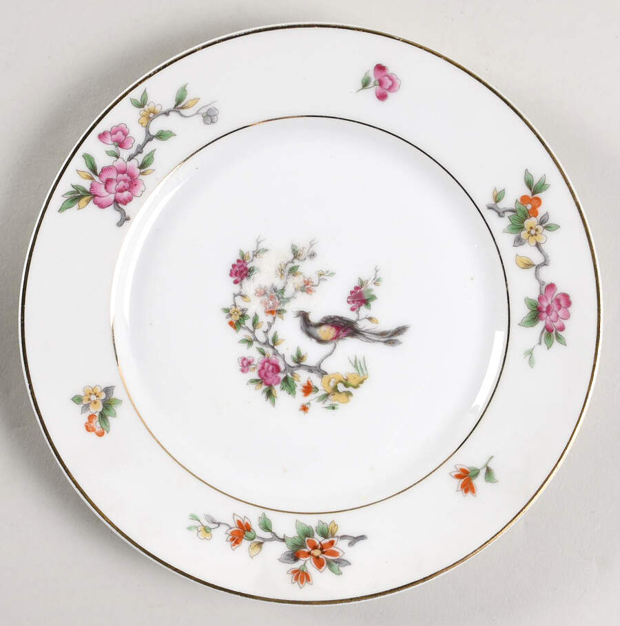 CHF22 (Verge) Salad Plate by Charles Field Haviland-1