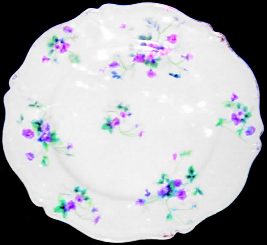 CHF223 Dinner Plate by Charles Field Haviland-1