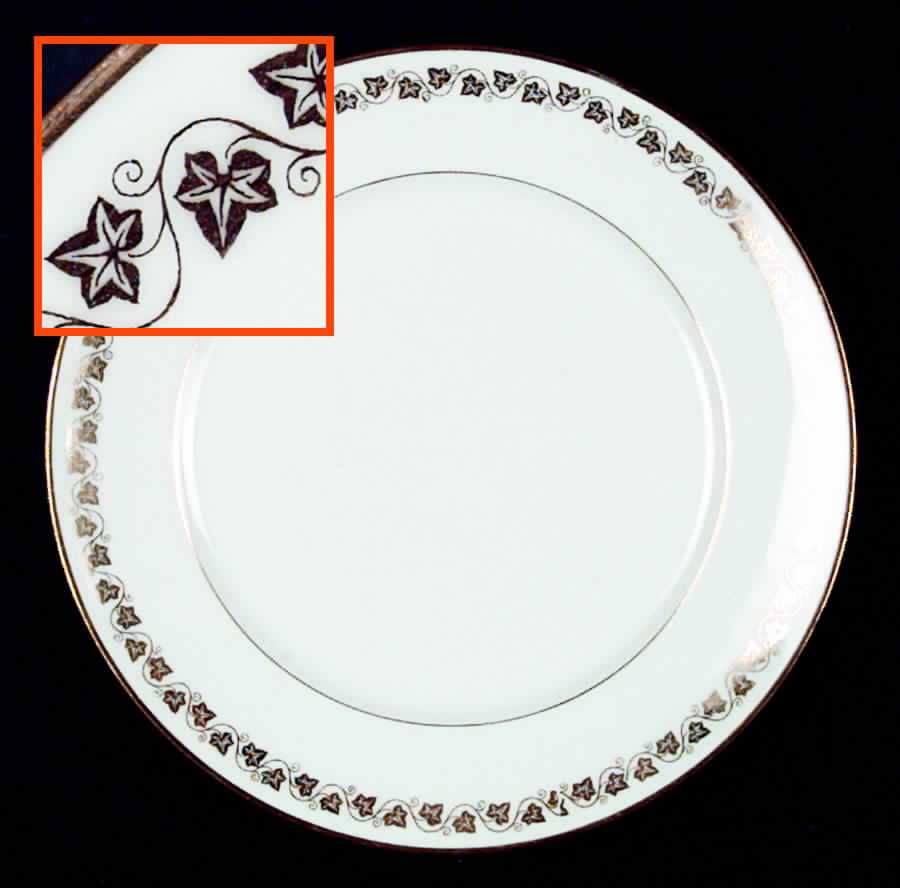 CHF235 (Smooth) Luncheon Plate by Charles Field Haviland-1
