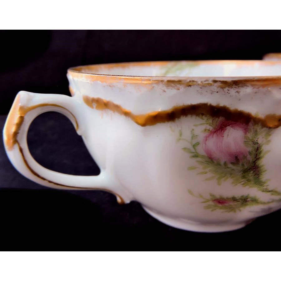 CHF240 Flat Bouillon Cup by Charles Field Haviland-1