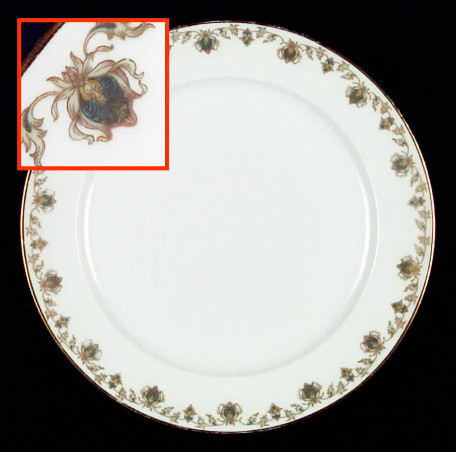 CHF248 Dinner Plate by Charles Field Haviland-1