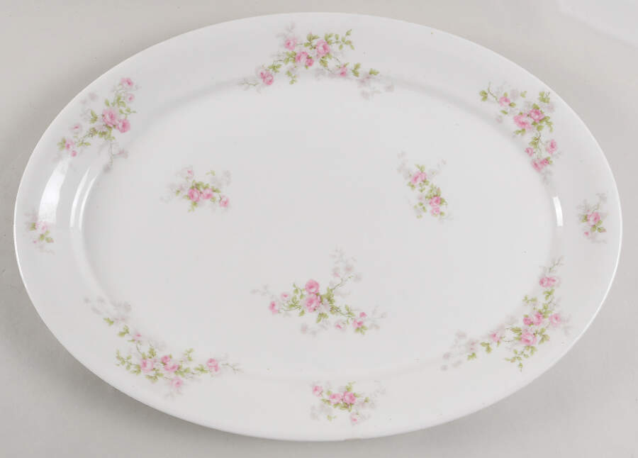 Head 82A 16" Oval Serving Platter by Charles Field Haviland-1