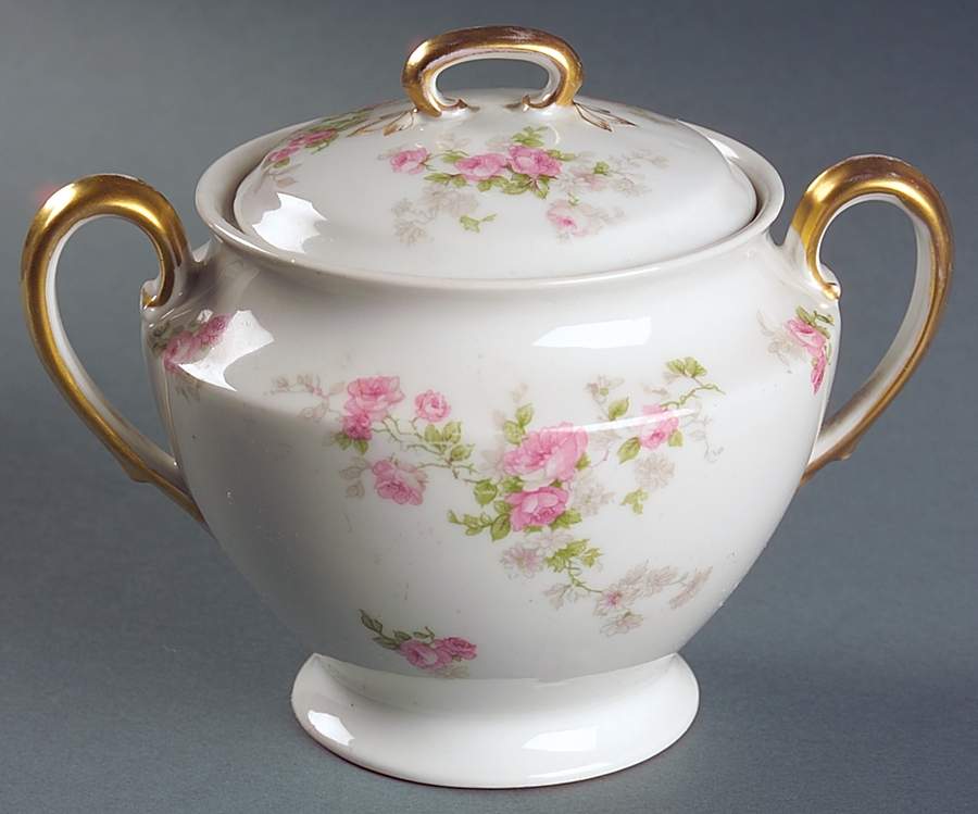 Head 82A Sugar Bowl & Lid by Charles Field Haviland-1