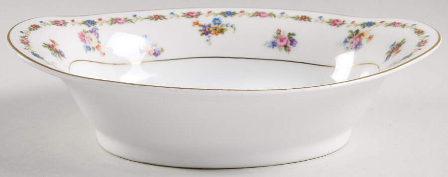Riviera 9" Oval Vegetable Bowl by Charles Field Haviland-1